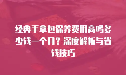 经典手拿包保养费用高吗多少钱一个月？深度解析与省钱技巧