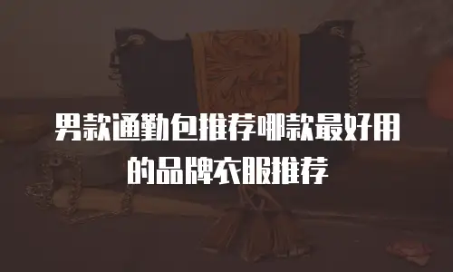 男款通勤包推荐哪款最好用的品牌衣服推荐