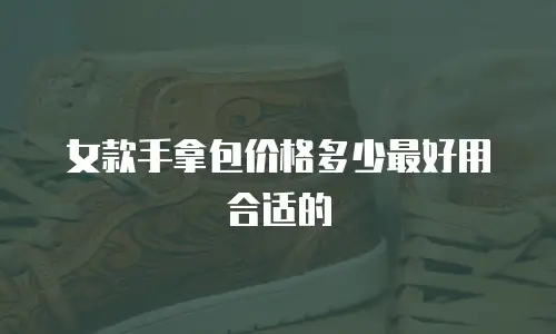 女款手拿包价格多少最好用合适的