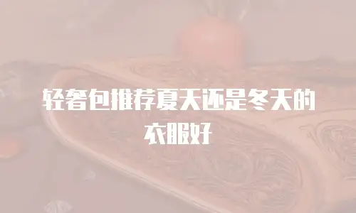 轻奢包推荐夏天还是冬天的衣服好