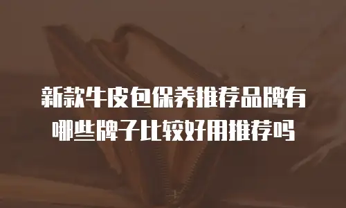 新款牛皮包保养推荐品牌有哪些牌子比较好用推荐吗