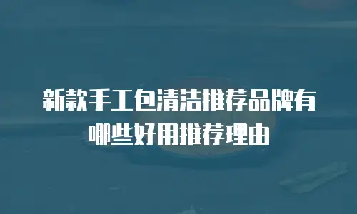 新款手工包清洁推荐品牌有哪些好用推荐理由