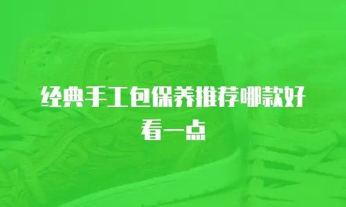经典手工包保养推荐哪款好看一点