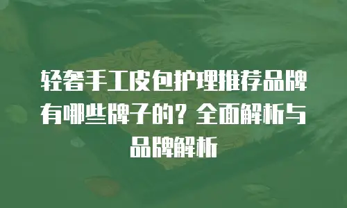 轻奢手工皮包护理推荐品牌有哪些牌子的？全面解析与品牌解析