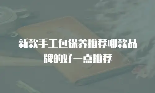 新款手工包保养推荐哪款品牌的好一点推荐