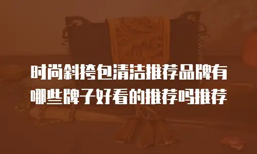 时尚斜挎包清洁推荐品牌有哪些牌子好看的推荐吗推荐