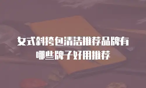 女式斜挎包清洁推荐品牌有哪些牌子好用推荐