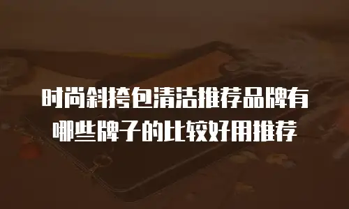 时尚斜挎包清洁推荐品牌有哪些牌子的比较好用推荐