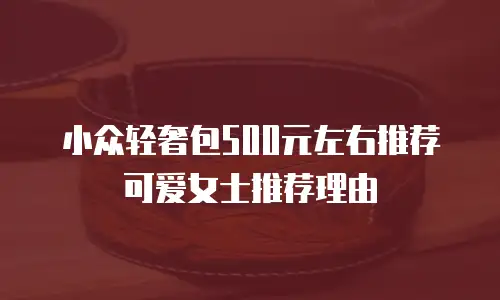 小众轻奢包500元左右推荐可爱女士推荐理由