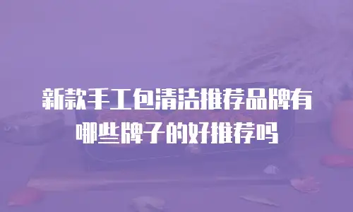 新款手工包清洁推荐品牌有哪些牌子的好推荐吗