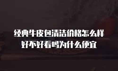 经典牛皮包清洁价格怎么样好不好看吗为什么便宜