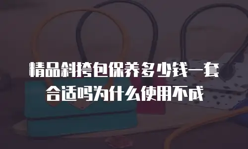 精品斜挎包保养多少钱一套合适吗为什么使用不成