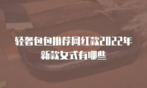轻奢包包推荐网红款2022年新款女式有哪些