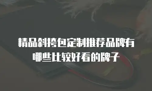 精品斜挎包定制推荐品牌有哪些比较好看的牌子