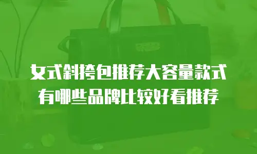女式斜挎包推荐大容量款式有哪些品牌比较好看推荐