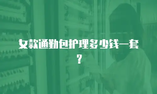 女款通勤包护理多少钱一套？