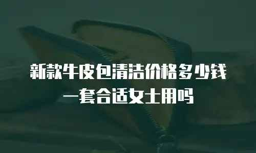 新款牛皮包清洁价格多少钱一套合适女士用吗