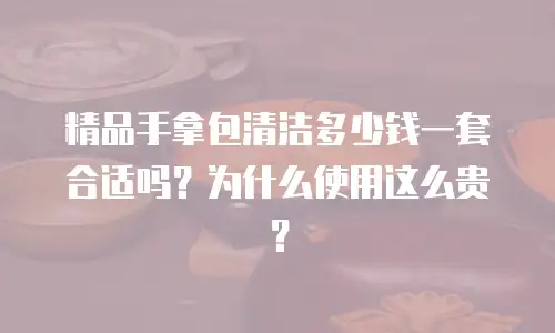 精品手拿包清洁多少钱一套合适吗？为什么使用这么贵？