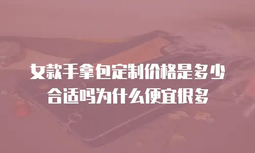 女款手拿包定制价格是多少合适吗为什么便宜很多