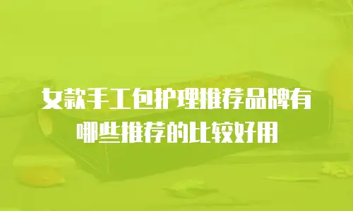 女款手工包护理推荐品牌有哪些推荐的比较好用