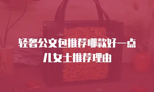 轻奢公文包推荐哪款好一点儿女士推荐理由