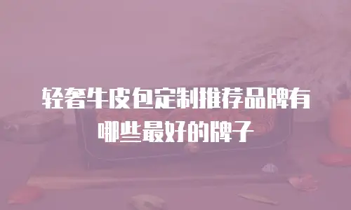 轻奢牛皮包定制推荐品牌有哪些最好的牌子