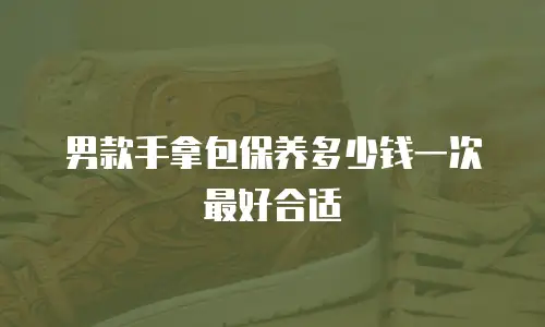 男款手拿包保养多少钱一次最好合适