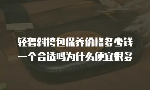 轻奢斜挎包保养价格多少钱一个合适吗为什么便宜很多