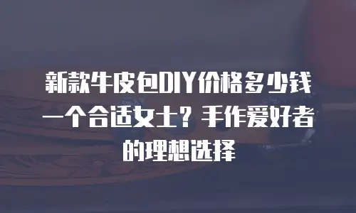 新款牛皮包DIY价格多少钱一个合适女士？手作爱好者的理想选择