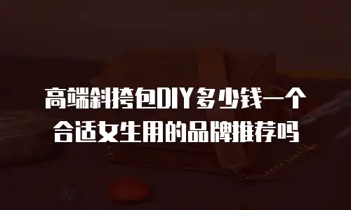 高端斜挎包DIY多少钱一个合适女生用的品牌推荐吗