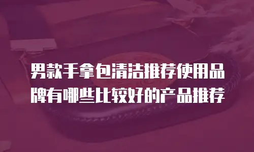 男款手拿包清洁推荐使用品牌有哪些比较好的产品推荐