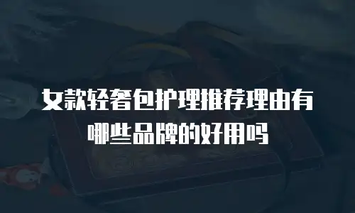 女款轻奢包护理推荐理由有哪些品牌的好用吗