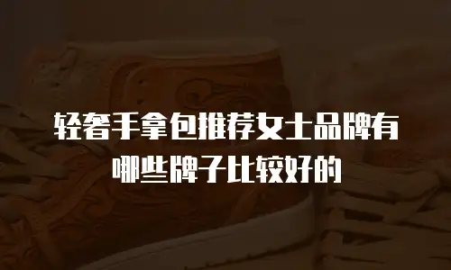 轻奢手拿包推荐女士品牌有哪些牌子比较好的
