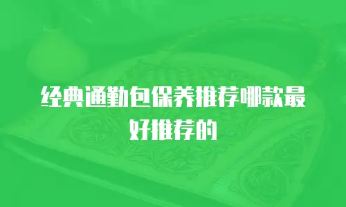 经典通勤包保养推荐哪款最好推荐的