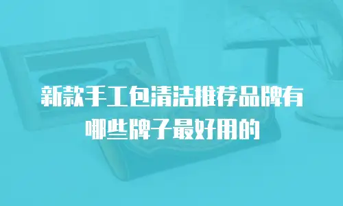 新款手工包清洁推荐品牌有哪些牌子最好用的