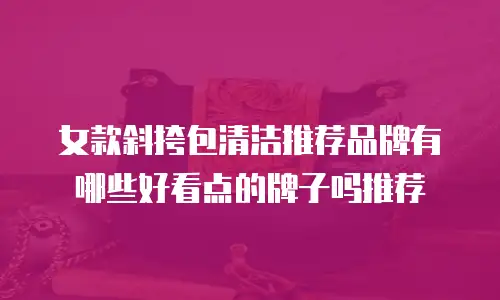 女款斜挎包清洁推荐品牌有哪些好看点的牌子吗推荐