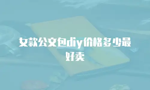 女款公文包diy价格多少最好卖