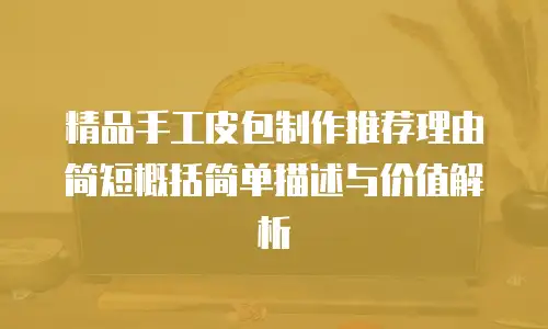 精品手工皮包制作推荐理由简短概括简单描述与价值解析