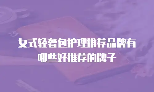 女式轻奢包护理推荐品牌有哪些好推荐的牌子