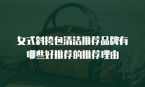 女式斜挎包清洁推荐品牌有哪些好推荐的推荐理由