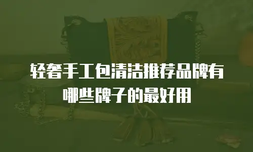 轻奢手工包清洁推荐品牌有哪些牌子的最好用