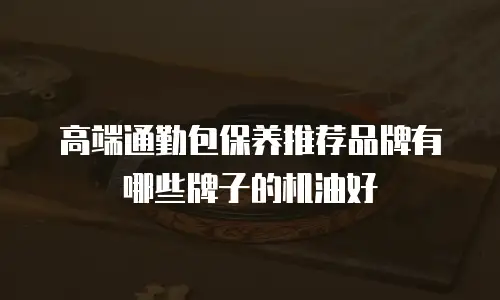 高端通勤包保养推荐品牌有哪些牌子的机油好