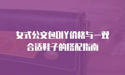 女式公文包DIY价格与一双合适鞋子的搭配指南