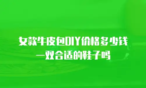 女款牛皮包DIY价格多少钱一双合适的鞋子吗