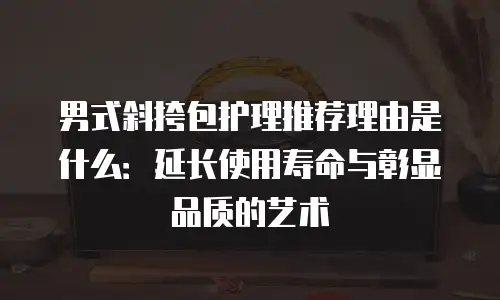 男式斜挎包护理推荐理由是什么：延长使用寿命与彰显品质的艺术