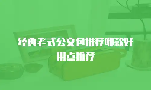 经典老式公文包推荐哪款好用点推荐