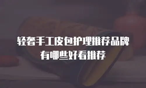 轻奢手工皮包护理推荐品牌有哪些好看推荐