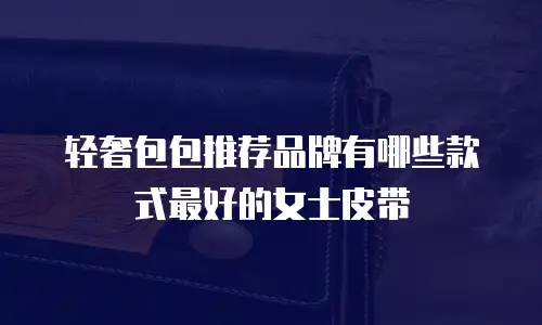 轻奢包包推荐品牌有哪些款式最好的女士皮带