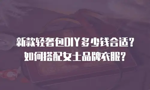 新款轻奢包DIY多少钱合适？如何搭配女士品牌衣服？