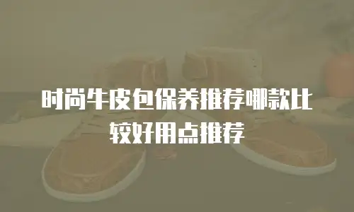 时尚牛皮包保养推荐哪款比较好用点推荐